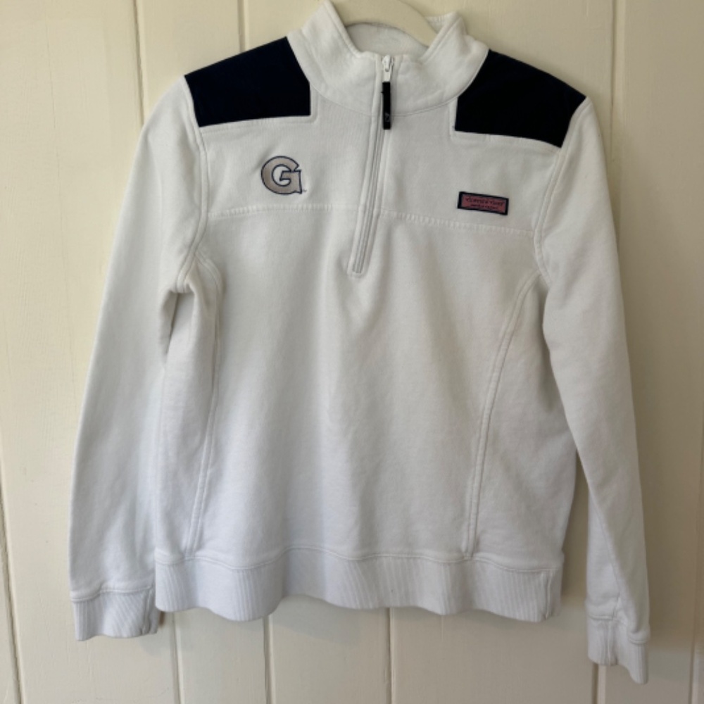 Vineyard Vines Georgetown Quarter Zip Youth Large